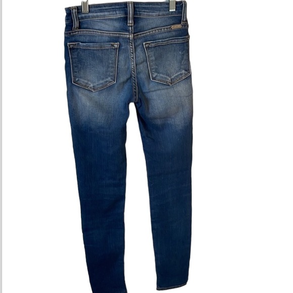 KAN CAN➕Deconstructed Mid Rise Stretch Jeans - Picture 2 of 6